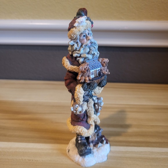 Boyds Bears & Friends Folkstone Collection NickNoah Christmas Numbered Figurine - Picture 3 of 14